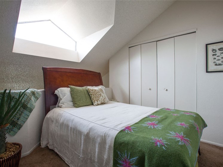 Bedroom (Model) at Cinnamon Tree Apartments in Albuquerque, MN